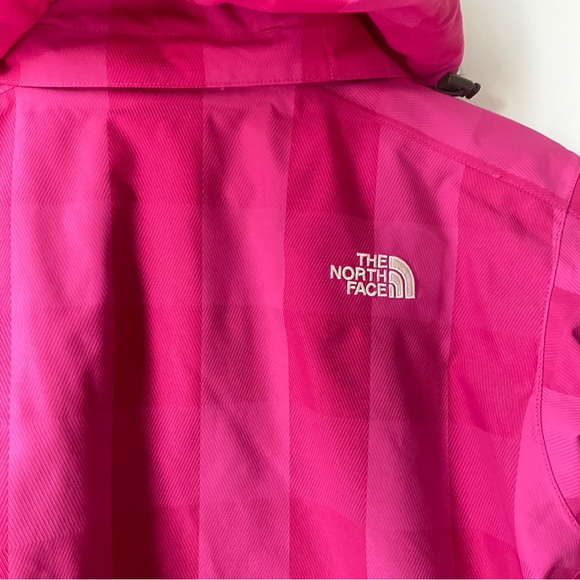 THE NORTH FACE Hyvant Ski Jacket, Pink, Checkered - Picture 7 of 12